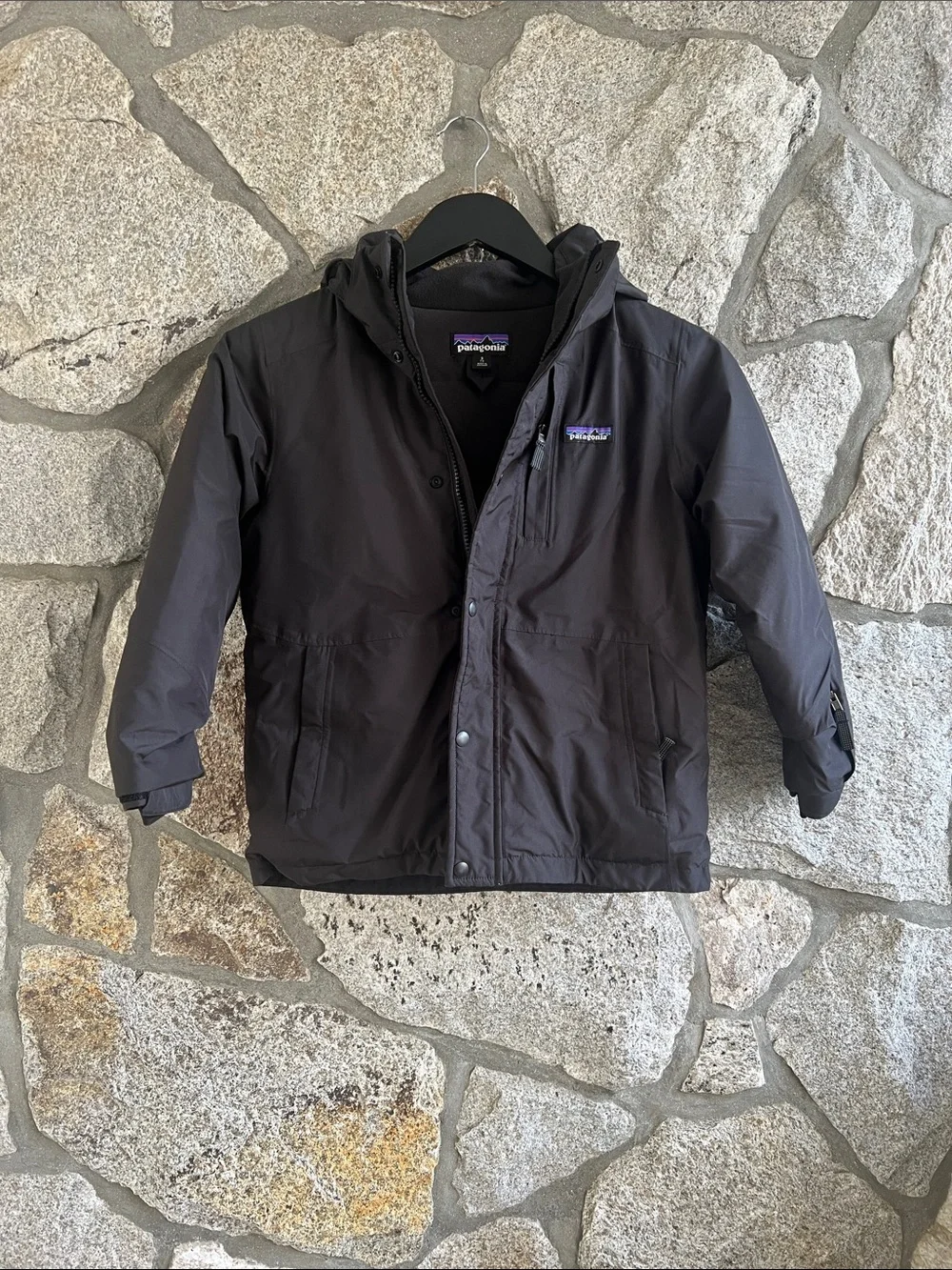 Patagonia Kids Black Power Town Jacket